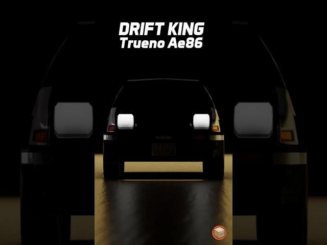 DRIFT KING TRUENO AE86 CLIP 001