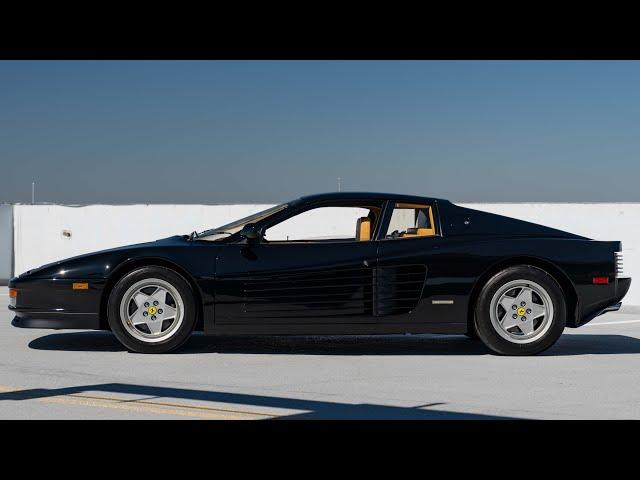 1988 Ferrari Testarossa | Nero over Tan | UDrive Automobiles