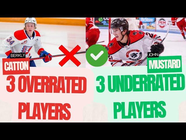 3 Underrated & Overrated Players in the 2024 NHL Draft