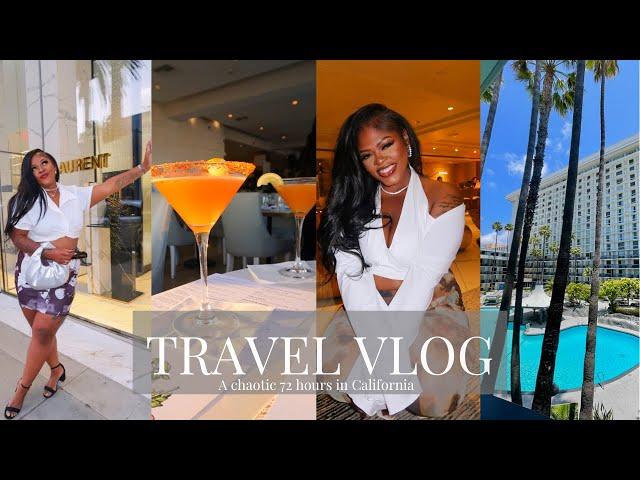 72 HOURS IN CALI| LOS ANGELES TRAVEL VLOG | 5 THINGS TO DO IN LA + YOUTUBE EVENTS & MORE|JSTDEJ