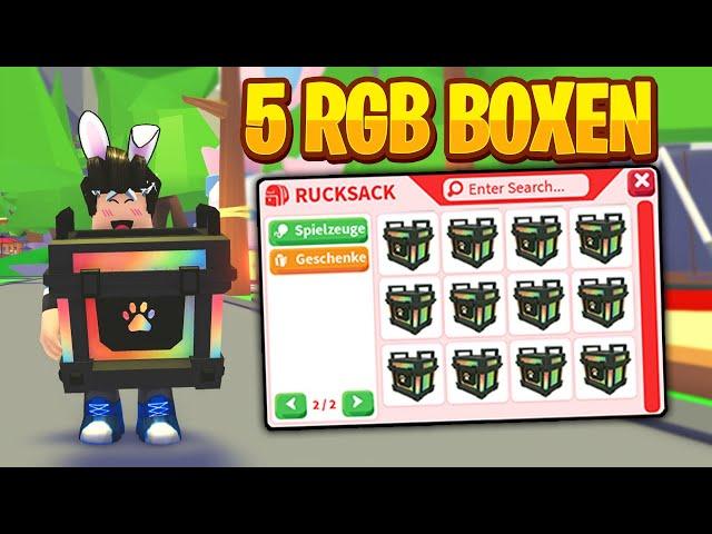 Ich ÖFFNE 5 RGB Boxen in Adopt Me und bekomme... | Roblox/Deutsch