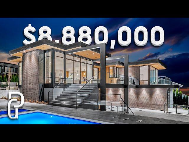 Inside a $8,880,000 MODERN Canadian home! | Propertygrams house Tour