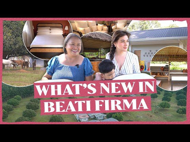 FARM UPDATE 2023: What's New in Beati Firma! (Greenhouse, New Outdoor Kitchen & more!) | Bea Alonzo