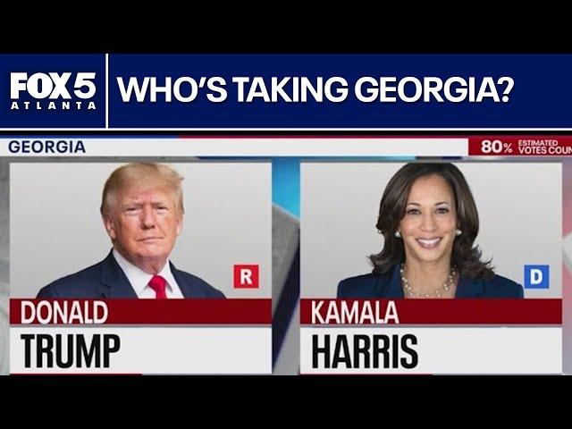 Trump vs. Harris Georgia election results so far | FOX 5 News