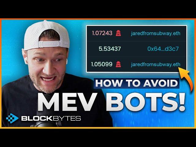 How to AVOID MEV Bots When Trading Crypto on Ethereum!