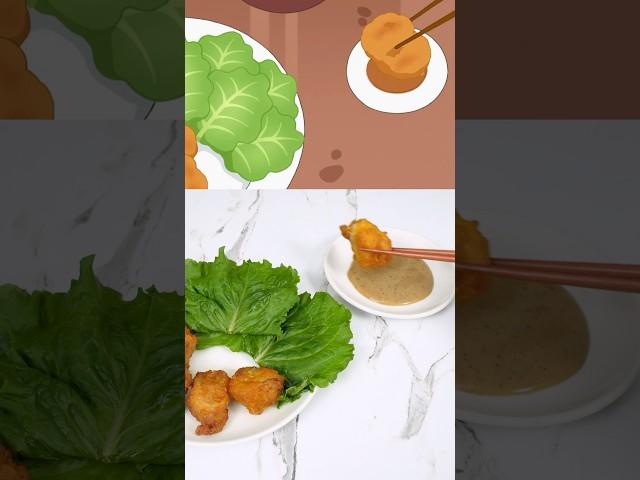 Shinchan's Special sauce with Karaage in Real Life! #Shorts #shinchan