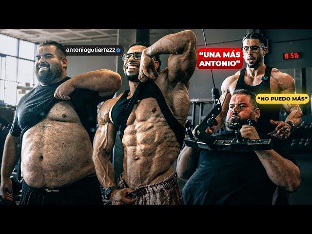 Descubriréis BOMBAZO Entreno ESPALDA con ANTONIO Masmas | Mauro Fialho Ifbb PRO