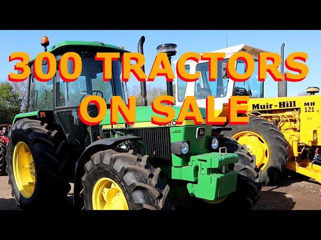 Tractors at Cheffins Vintage Sale