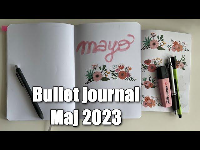 Bullet journal maj 2023