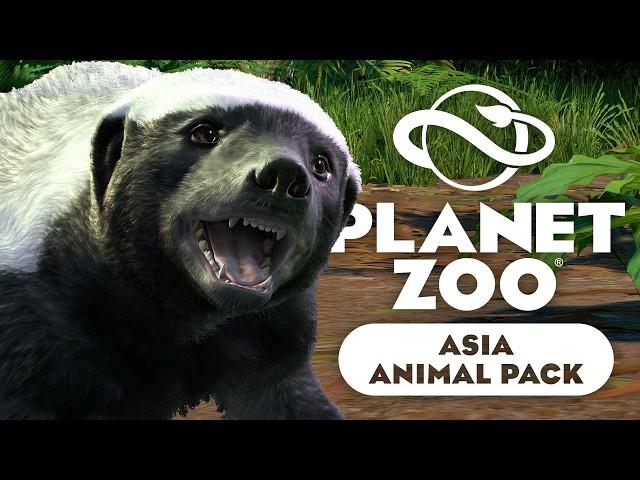 BRAND NEW Animals Plus Scenery Pieces! | Planet Zoo Asia Animal Pack | Announcement trailer