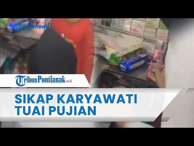 Bocah Ketahuan Mencuri di Minimarket, Sikap Sabar Karyawati Tuai Pujian