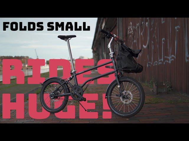 Oldschool Folding Bicycle REIMAGINED - Vello Bikes are compact, quick and smart
