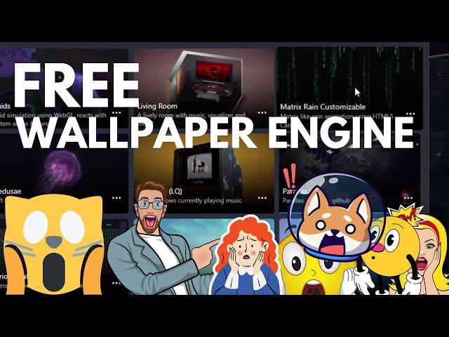 How To Get Wallpaper Engine for FREE (2023) on Windows 11 / 10