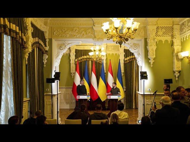 Канцлер Австрии Карл Нехаммер посетил Киев