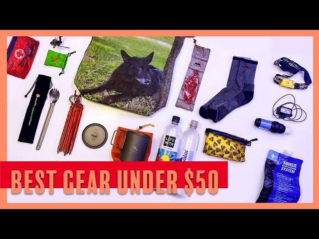 Ultralight Backpacking Gear Under $50!