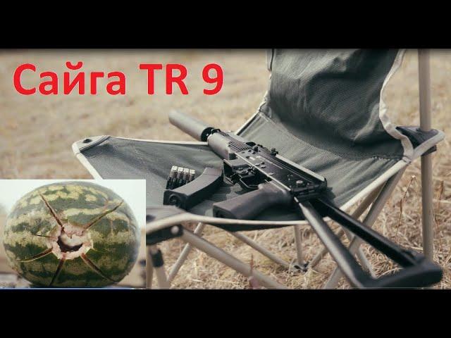 Сайга Tr9 по гладкой лицензии и экспансивные пули.