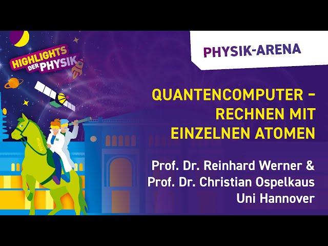 Quantencomputer – Rechnen mit einzelnen Atomen