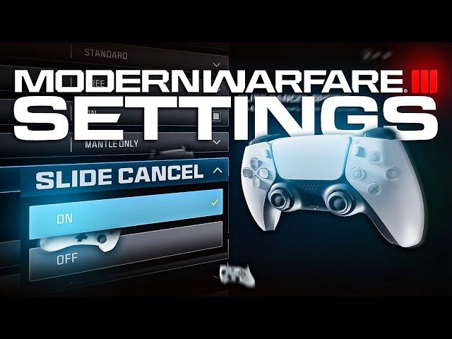 Best CONTROLLER SETTINGS for MW3!