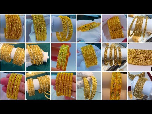 Gold Bangles Designs/Gold  Kangan/Gold Bangles Designs 2024 /Gold Jewelry/  Jewellery Collection