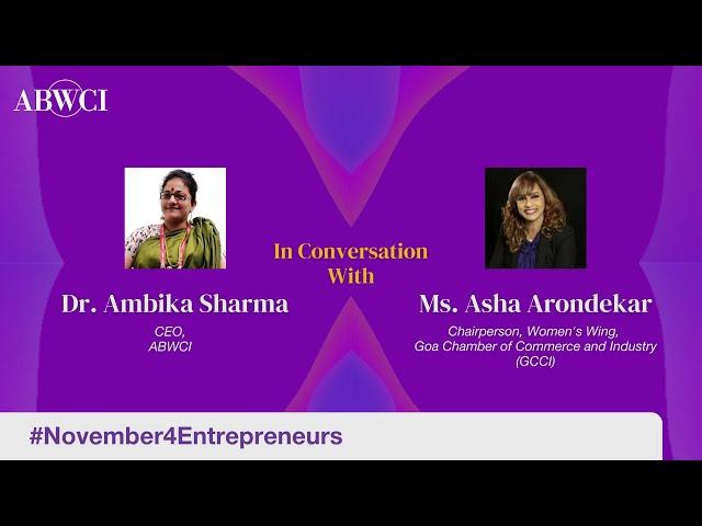 Partner Spotlight: Dr. Ambika Sharma in conversation with Ms. Asha Arondekar