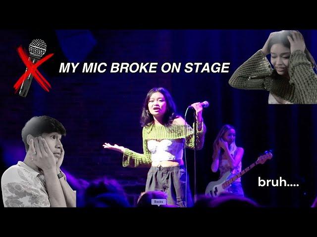 epiVLOGue ep 3: MY MIC STOPPED MID CONCERT