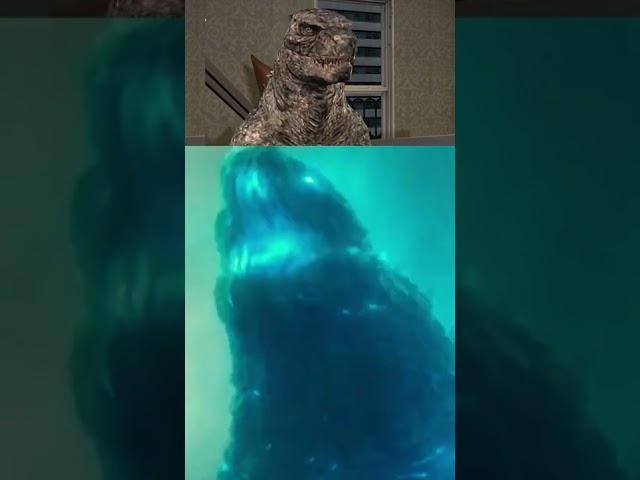 Godzilla Reacts To Baby Godzilla!