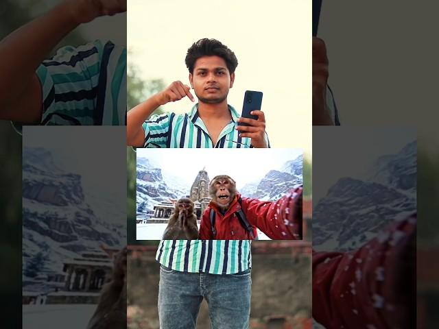 Ai Monkey  Vlogs video Kaise banaye  / #videoediting #shortvideo #shorts