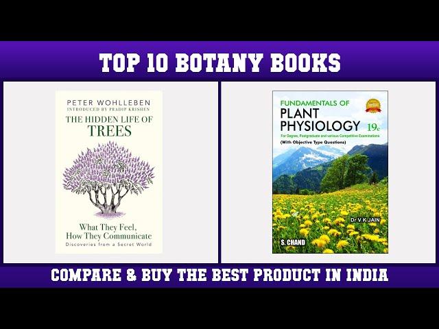 Top 10 Botany Books to buy in India 2021 | Price & Review