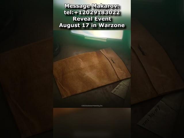Modern Warfare 3 CALL Makarov Teaser Trailer! COD MW3 Makarov Reveal Trailer Teaser Warzone event