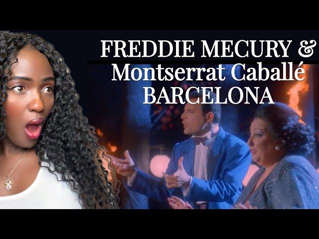 FREDDIE MECURY & MONTSERRAT CABALLÉ - "BARCELONA"  | Singer Reacts!!