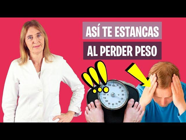 La SOLUCIÓN si NO CONSIGUES PERDER más PESO | Estancamiento al adelgazar | Nutrición y Dietética