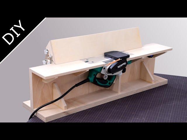 Make a Benchtop Jointer