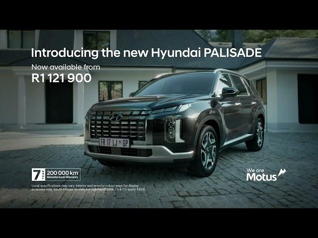 The new Hyundai PALISADE: Luxury on a grand scale.