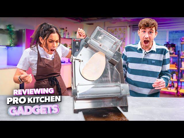 Reviewing PROFESSIONAL Kitchen Gadgets - With A Pro Chef! | Sorted Food
