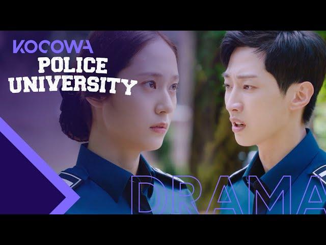 Jin Young can't remember kissing Krystal [Police University Ep 6]