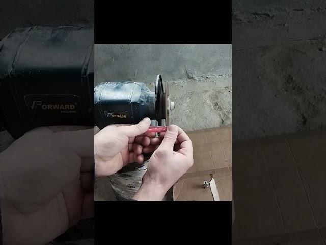 Ремонт ножа с пластиковой ручкой