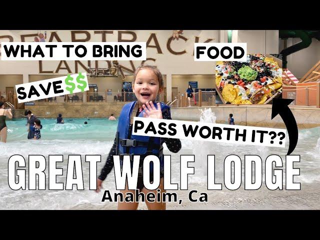 Great Wolf Lodge Anaheim Vlog! Large family Tips and Tricks