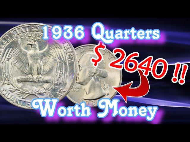 1936 Washington Quarter Varieties Worth Money