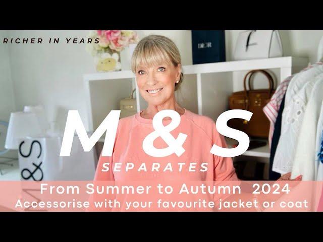 MARKS & SPENCER Separates. From Summer to Autumn 2024. Haul & Try on. A small but lovely selection.