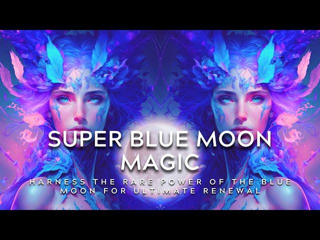 Super Blue Moon Magic: Harness the Rare Power of the Blue Moon for Ultimate Renewal