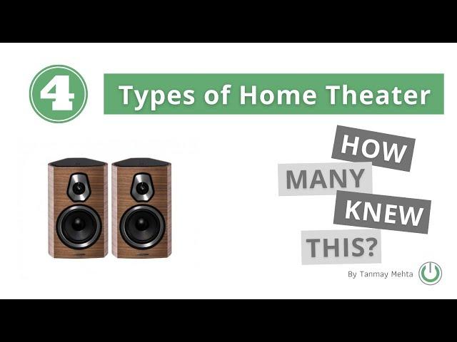 4 Types of Home Theater Systems | Best Home Theatre Systems in 2021