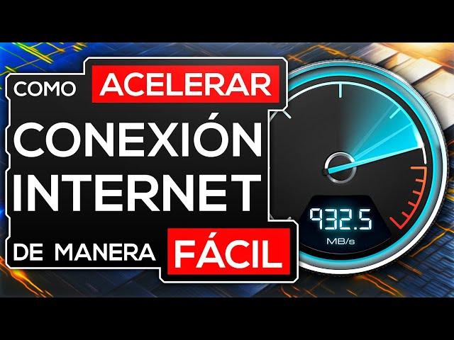 EXPRIME tú conexión de INTERNET a Máxima VELOCIDAD  [Ping/Lag] [CABLE y WiFi] 