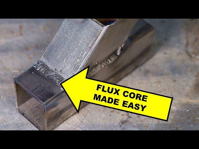 Gasless Flux Core Welding Basics for Beginners