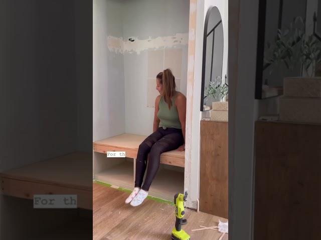 TURNING OUR ENTRYWAY CLOSET INTO A MUDROOM AREA
