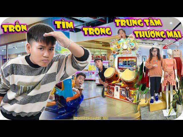 Thử Thách Trốn Tìm Trong Trung Tâm Thương Mại Khổng Lồ | Min Min TV Minh Khoa