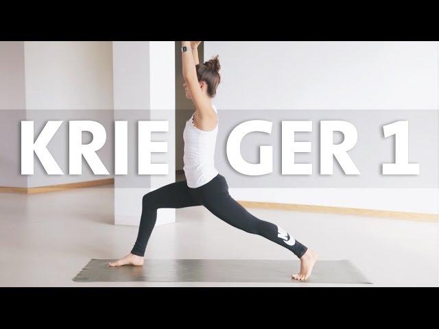 Yoga Anfänger | Krieger 1 Asana lernen | Virabhadrasana 1