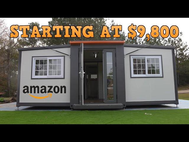 Prefab Tiny Home For Under $10K right from Amazon - Expandable, Mobile, Prefab Home