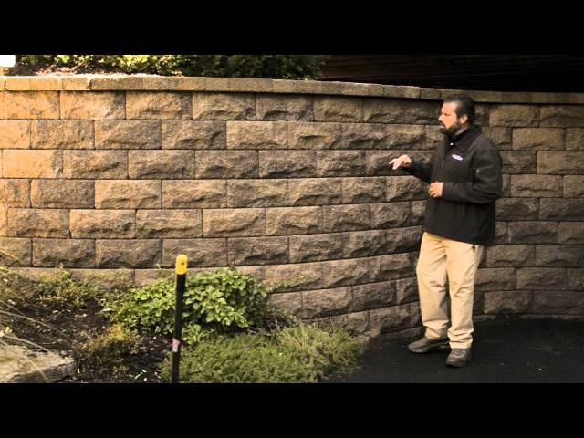 Cleaning and Sealing a Segmental Retaining Wall