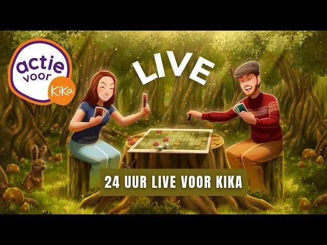 24 uur LIVE bordspellen spelen voor Kika 2024 [Stream 1/4]