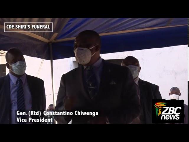 CDE SHIRI'S FUNERAL: Long-time friend VP Chiwenga on mission 'misikanzwa' and Cde Tongo's bag